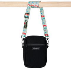 Treats Bag With Dino Party Strap - Black