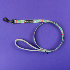 Fabric Dog Lead - Dino Party
